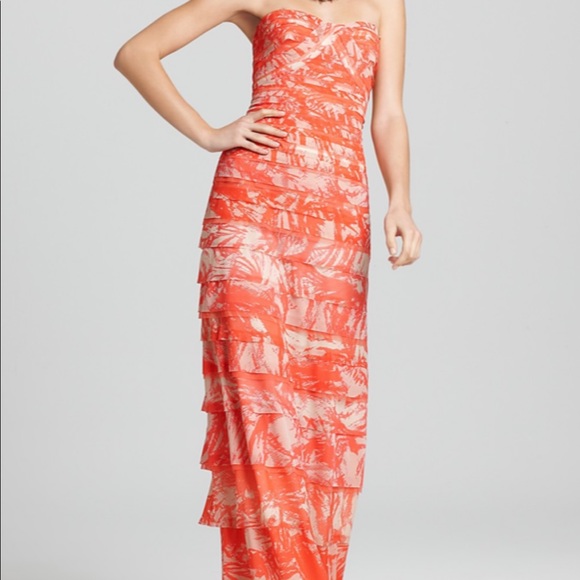 🍍 BCBG Erika coral reef dress - Picture 2 of 14